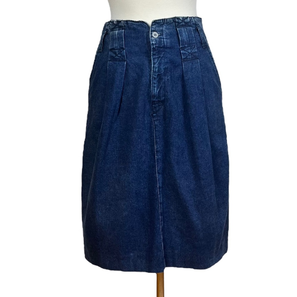 Vintage 80’s Memphis Jean Skirt
